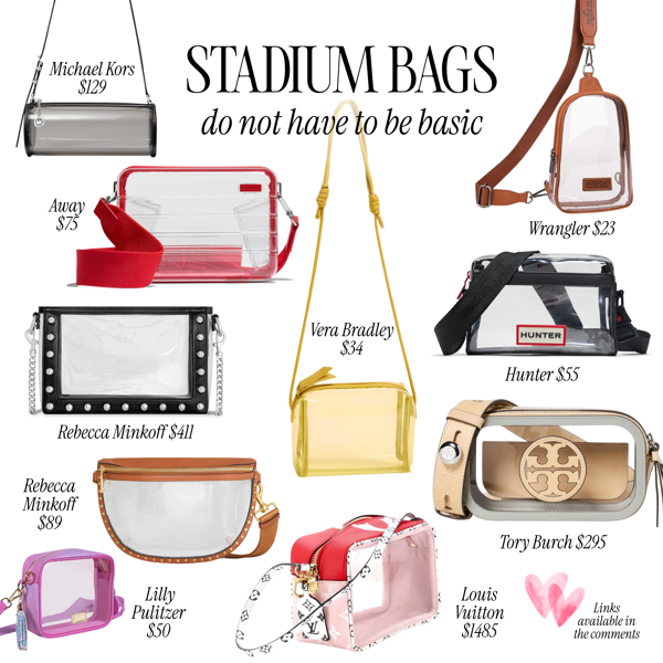 Clear Stadium Bags