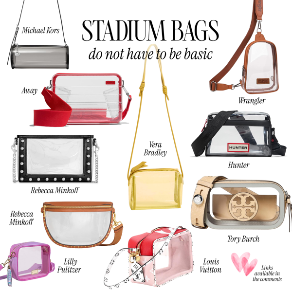 Clear Stadium Bags